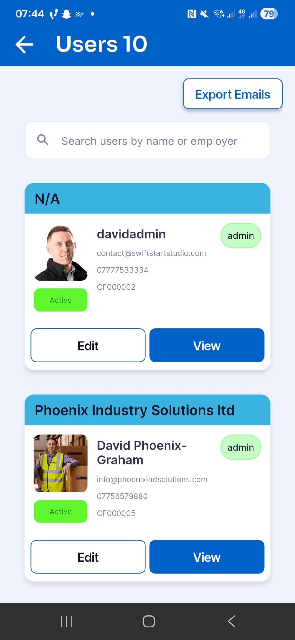 CertPal Data View