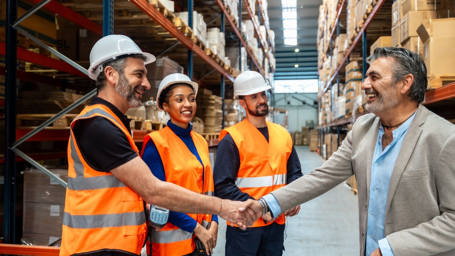Safe, well-organised warehouse